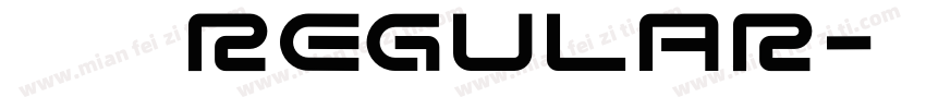 文和友 Regular字体转换